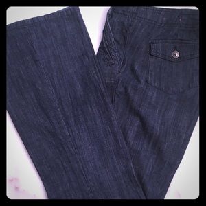 SOLD💥ZANADI button Flat front Trouser JEANS